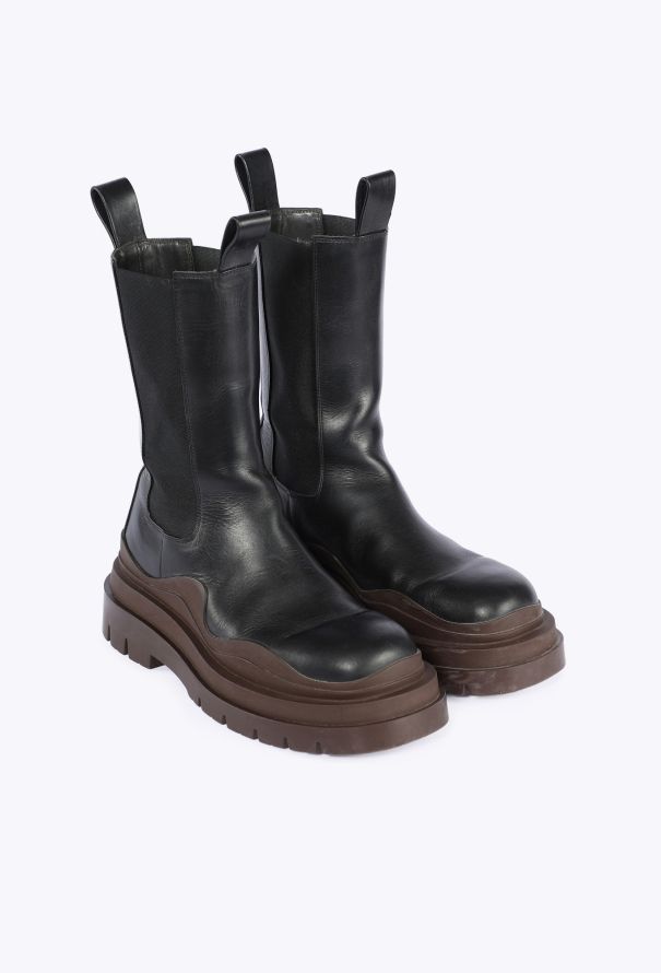 Bottega Veneta Tire Chelsea Boots, Pre-Fall 2020 - 4