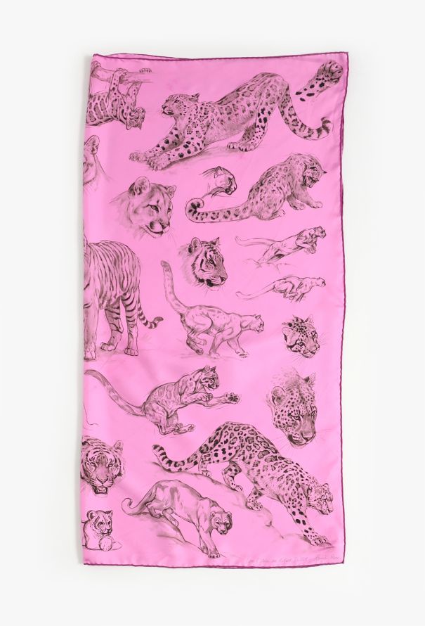 Hermès 2016 Leopard Dallet 90cm Silk Carré - 1