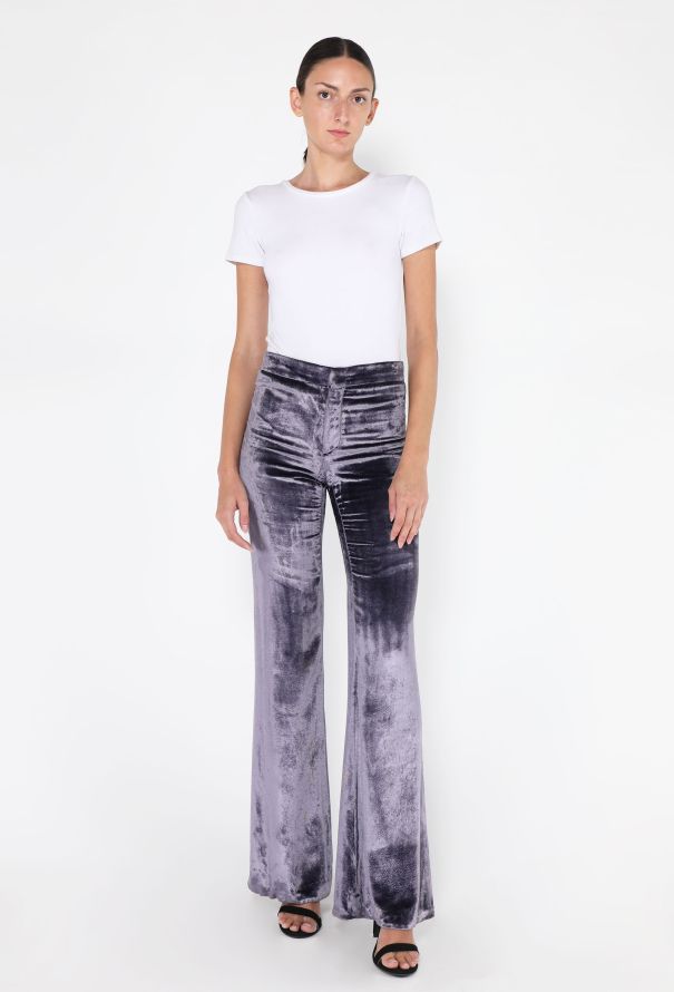 Gucci Velvet Flare Trousers, F/W 1999 - 3