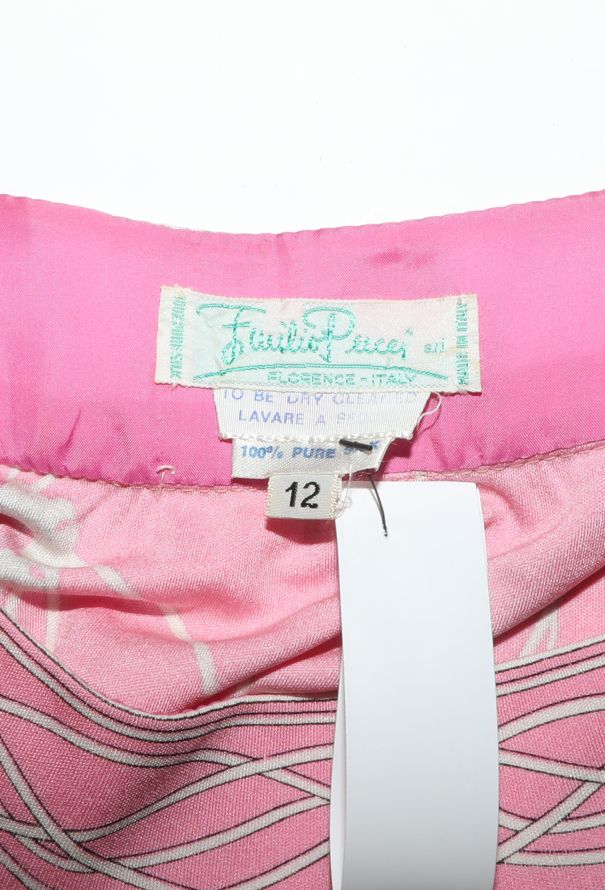 Emilio Pucci '70s Floral Printed Silk Dress - 6