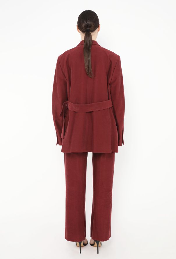 Céline Pre-Fall 2018 Tailored Belted Suit - 7 Céline Pre-Fall 2018 Tailored Belted Suit - 7