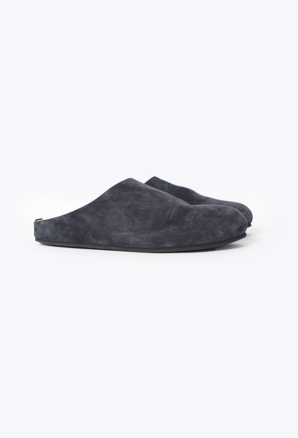The Row S/S 2024 Suede Hugo Slides - 4