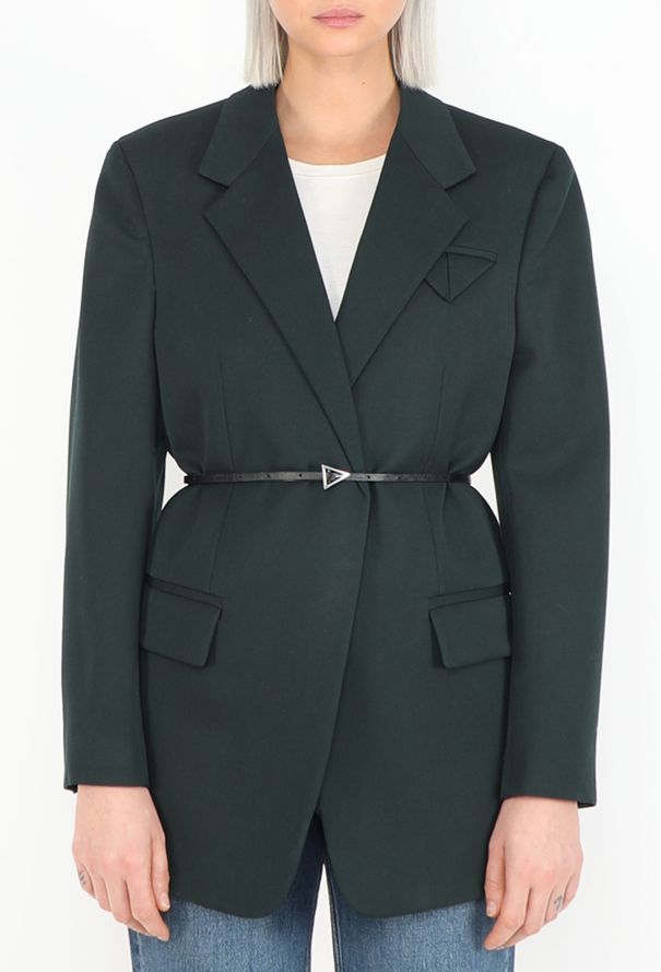 Bottega Veneta Pre-Fall 2022 Tailored Belted Blazer - 5