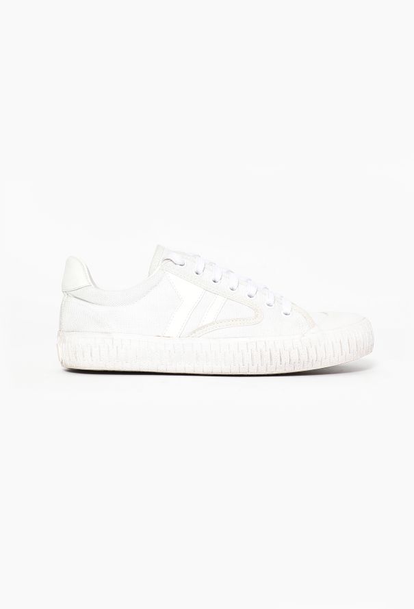 Céline S/S 2017 Leather Trim Sneakers - 1