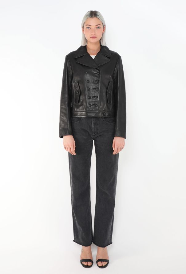 Dior Leather Military Jacket - 3