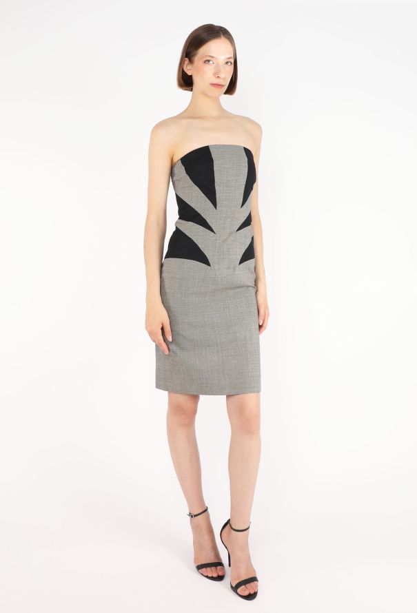 Alexander McQueen 'Untitled' Houndstooth Dress, S/S 1998 - 4