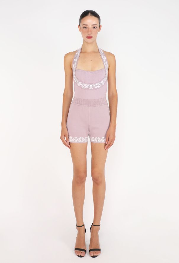 Alaïa Open-Back Halter Set, S/S 1992 - 3