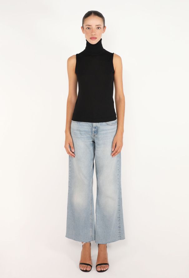 The Row Meritas Cashmere Turtleneck Top - 2