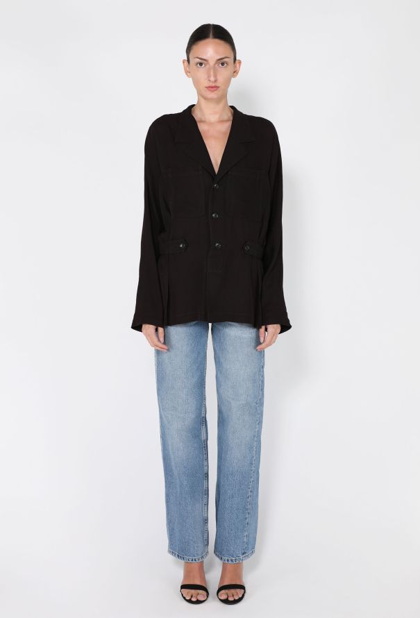 Yohji Yamamoto Utility Cargo Top - 3