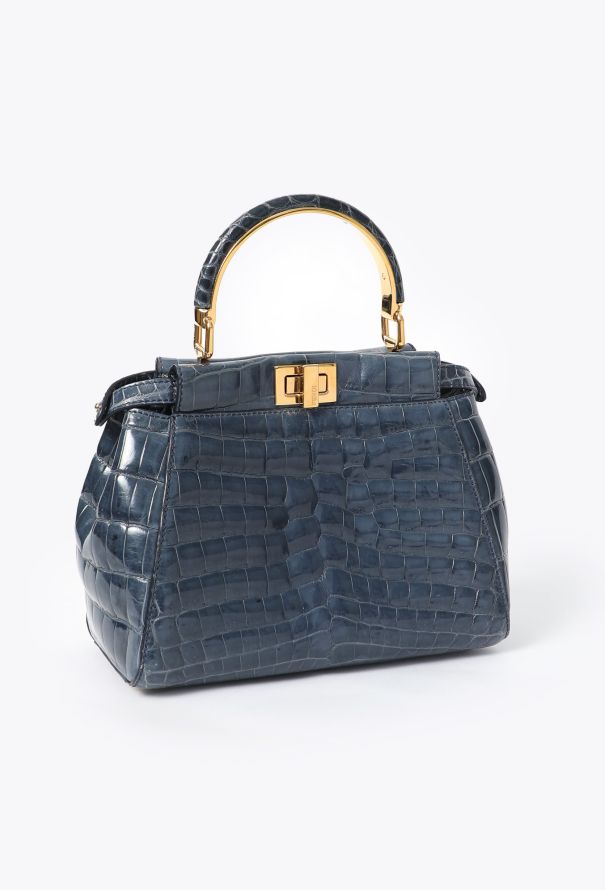 Fendi S/S 2022 Small Niloticus Peekaboo Bag - 3