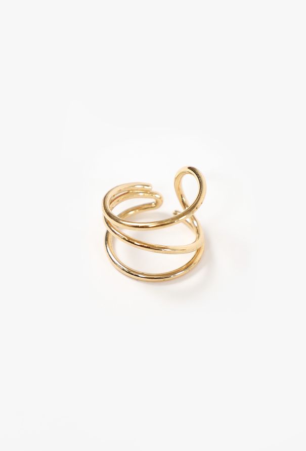 Balenciaga S/S 2013 Coil Set of 2 Rings - 4