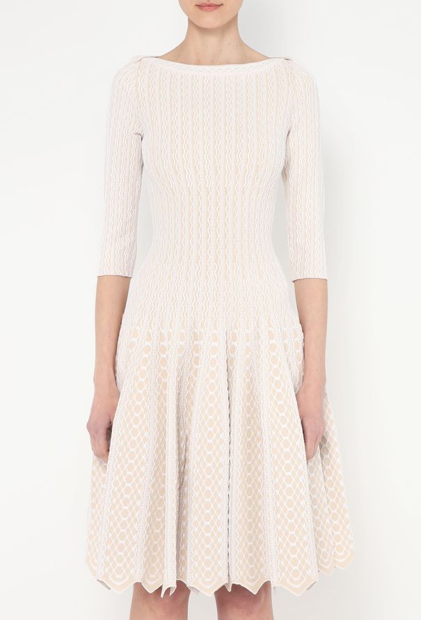 Alaïa S/S 2012 Embroidered Skater Dress - 4