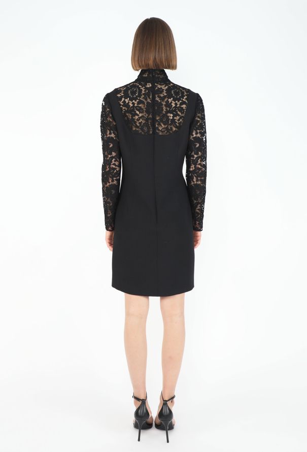 Valentino 2022 Raschell Lace Sheath Dress - 4