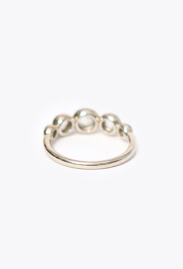 Vintage Fine Jewelry Fred Leighton 18K White Gold & Rose-Cut Diamond Ring - 3