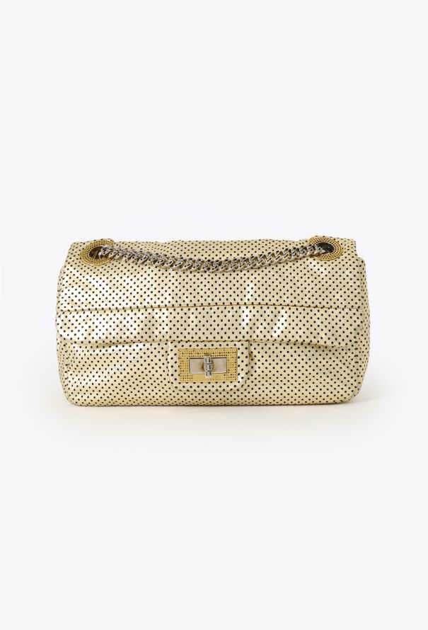 Chanel Perforated Metallic Gold 2.55 - 1