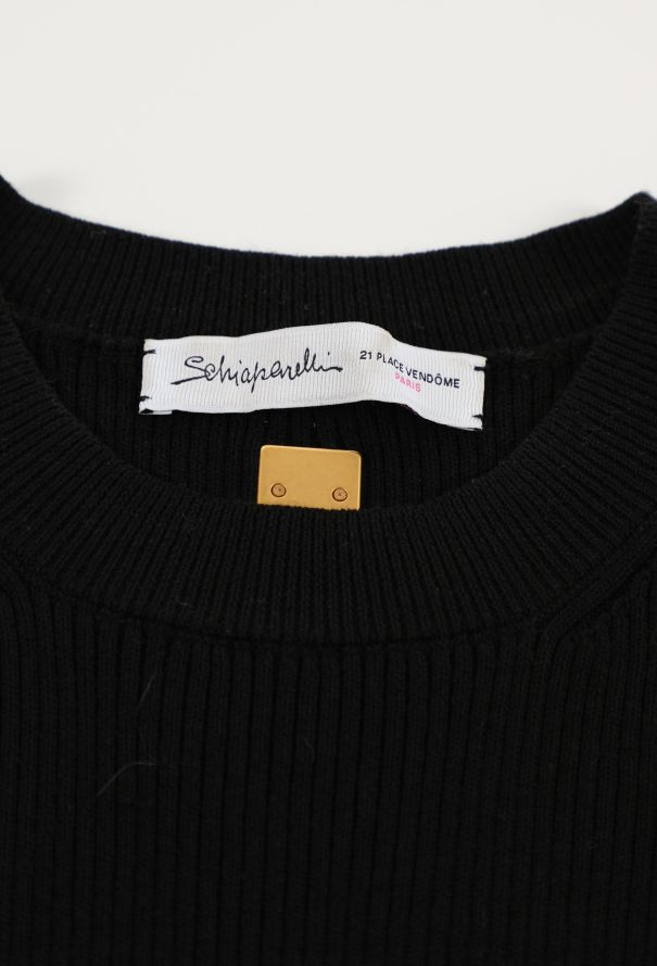 Schiaparelli 2023 Tulle Sleeved Sweater - 5