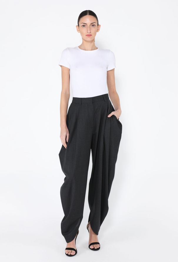 Loewe 2024 Draped Harem Trousers - 1