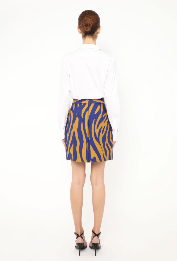 Proenza Schouler S/S 2022 Zebra Twill Skirt - 5 Proenza Schouler S/S 2022 Zebra Twill Skirt - 5