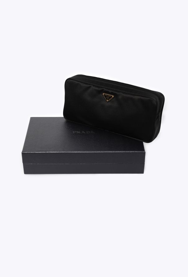 Prada Satin Make-up Pouch, Spring 2012 - 4