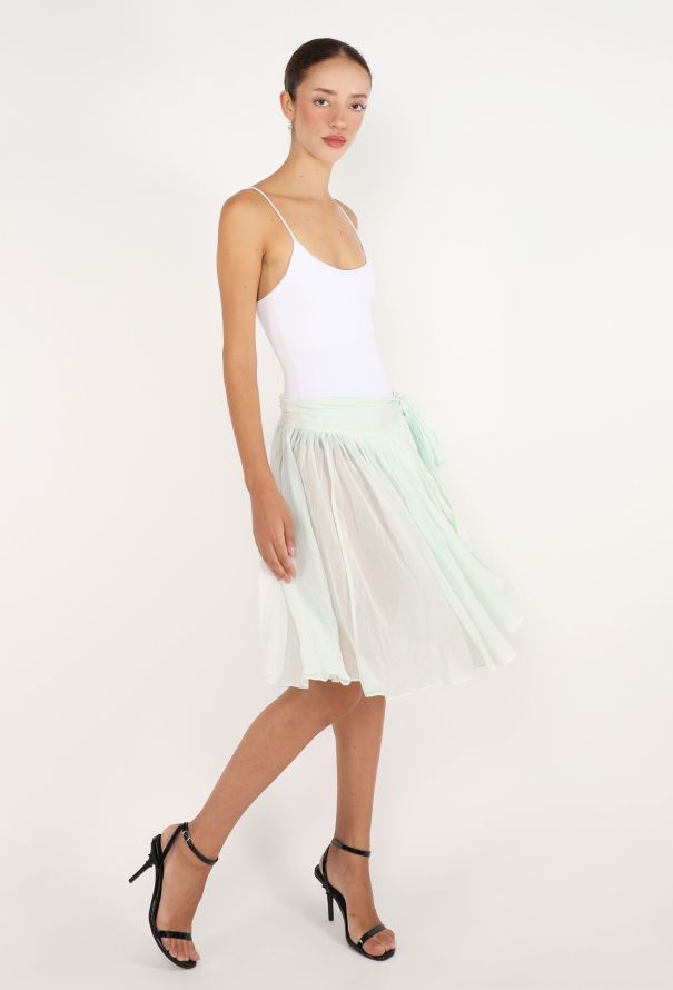 Chloé Wrap Voile Skirt, S/S 2005 - 4