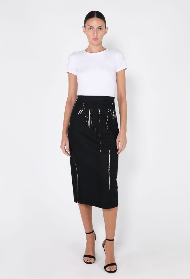 Prada Brushstroke Tailored Skirt, S/S 2018 - 3