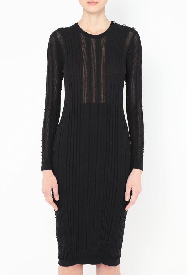 Chanel 2022 Ribbed Bodycon Dress - 2 Chanel 2022 Ribbed Bodycon Dress - 2