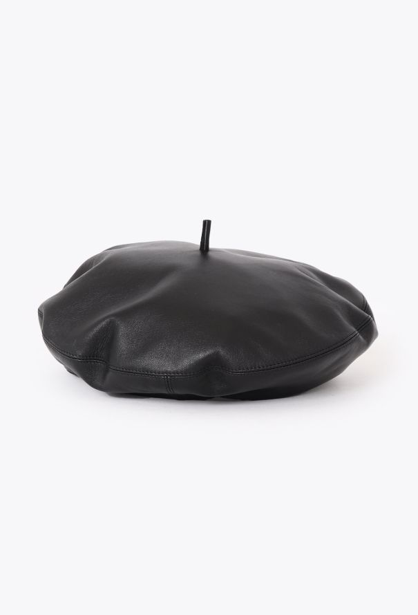 Dior F/W 2017 Lambskin Brimmed Beret - 5 Dior F/W 2017 Lambskin Brimmed Beret - 5