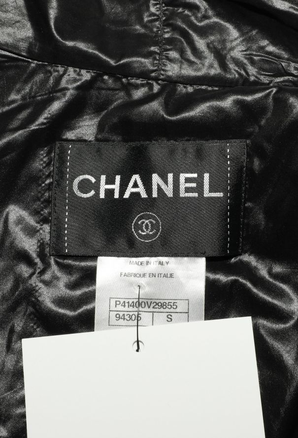 Chanel 2011 Hooded 'CC' Nylon Poncho - 6