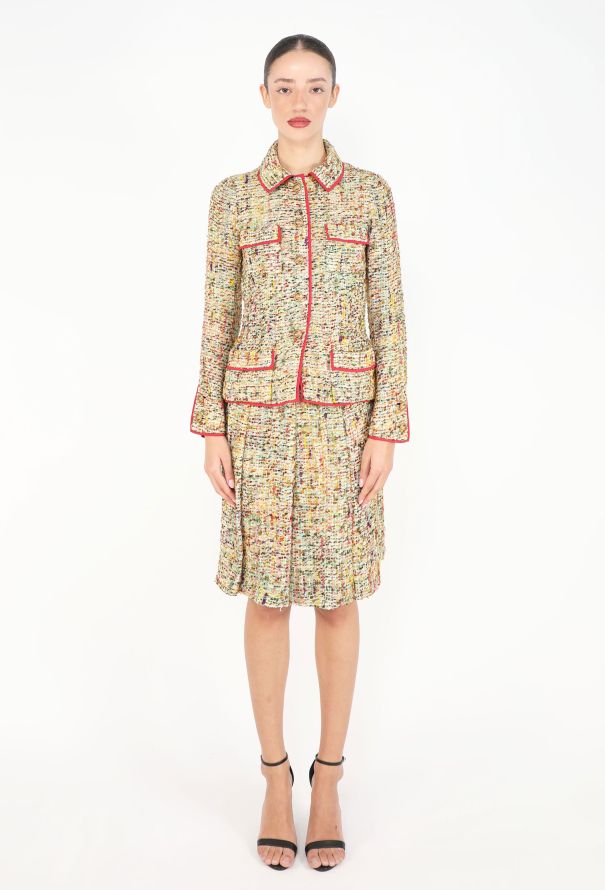 Chanel Early '70s Haute Couture Tweed Ensemble - 3