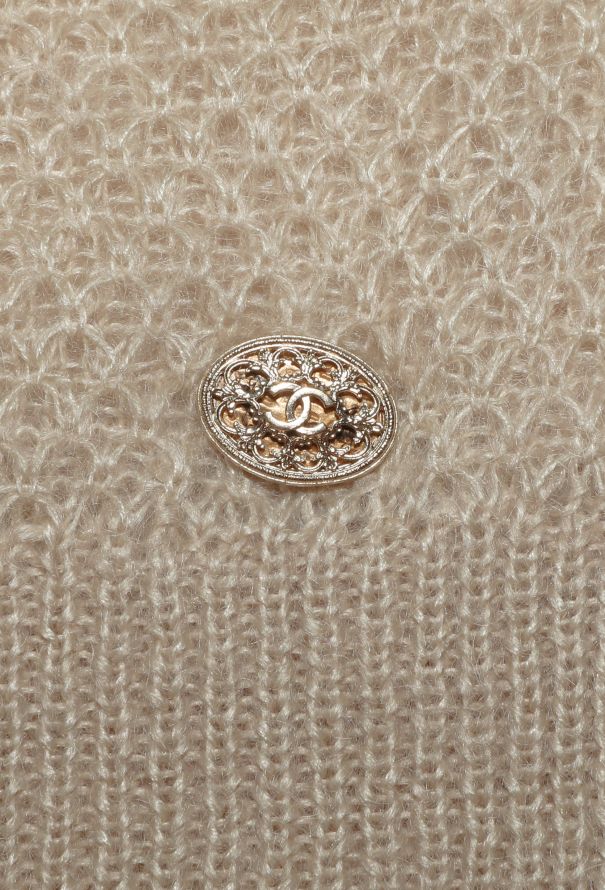 Chanel Embroidered Mohair Sweater - 5 Chanel Embroidered Mohair Sweater - 5