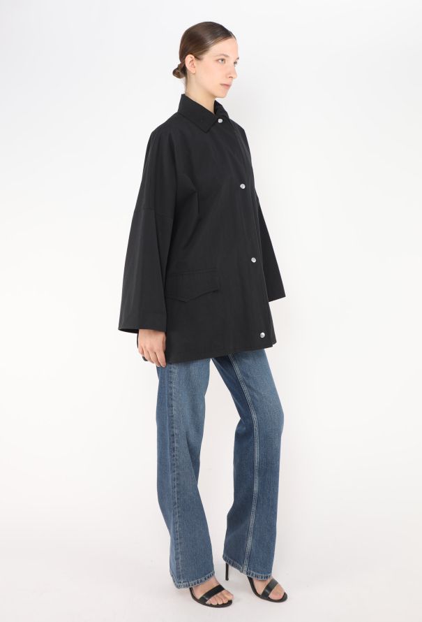 Toteme 2023 Washed Cotton Overshirt - 4 Toteme 2023 Washed Cotton Overshirt - 4