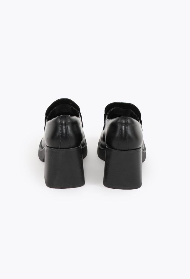 Miu Miu Spring 2022 Platform Penny Loafers - 4