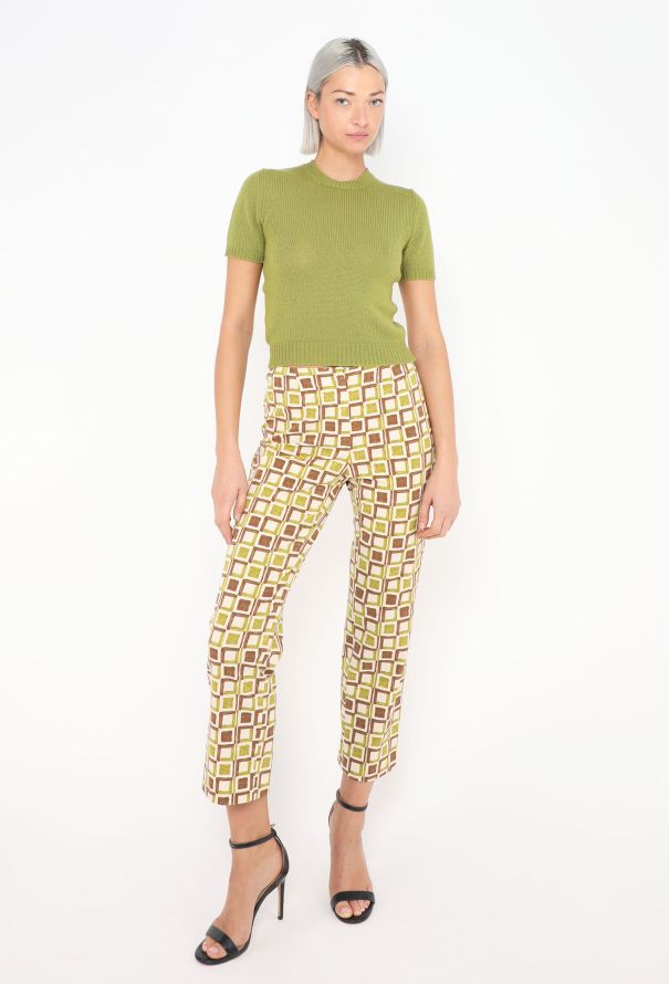 Prada Iconic S/S 1996 Geometric Trousers - 1