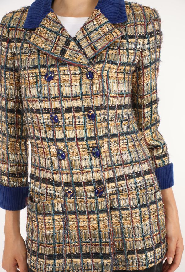 Chanel Lamé Lesage Tweed Jacket, Pre-Fall 2019 - 5
