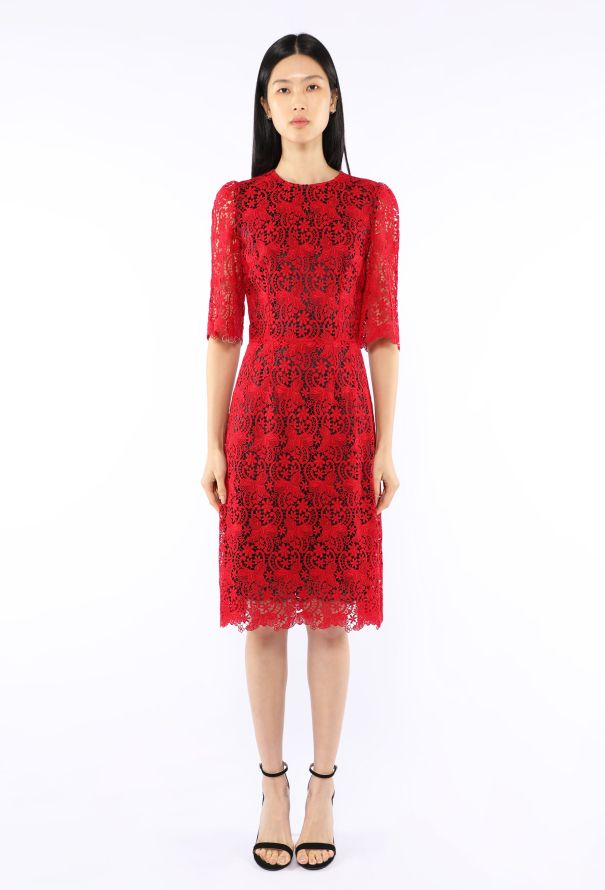 Dolce & Gabbana Lace Sheath Dress - 2
