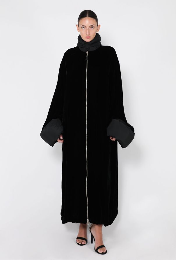 Jean Paul Gaultier Velvet Zip Gown, F/W 1999 - 4