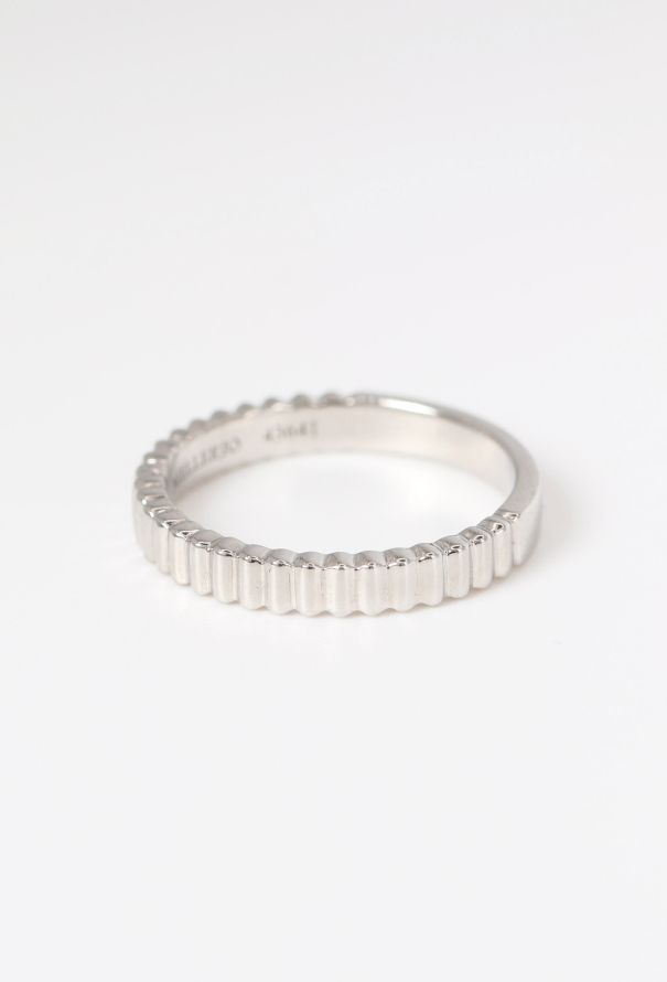 Mellerio 18k White Gold Affiniti Band Ring - 3 Mellerio 18k White Gold Affiniti Band Ring - 3
