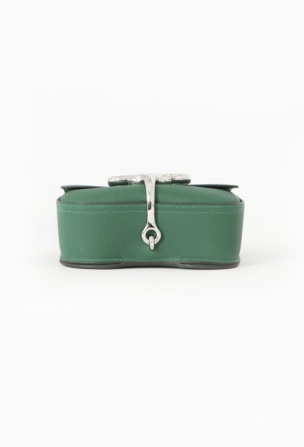 Hermès Green Epsom Della Cavalleria Mini II Bag - 7 Hermès Green Epsom Della Cavalleria Mini II Bag - 7