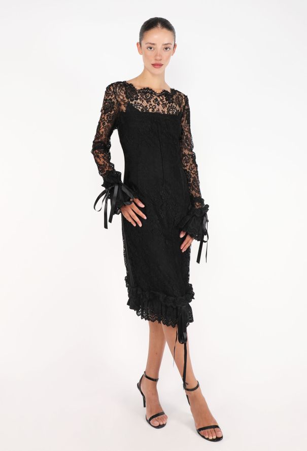 Dolce & Gabbana Chantilly Ruffled Dress, S/S 2006 - 5