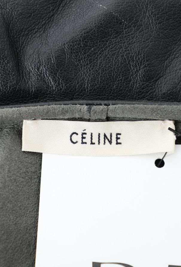 Céline Hooded Leather Parka - 9 Céline Hooded Leather Parka - 9