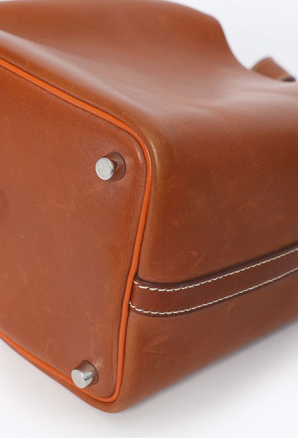 Hermès Rare 2006 Natural Barenia Picotin 18 - 8