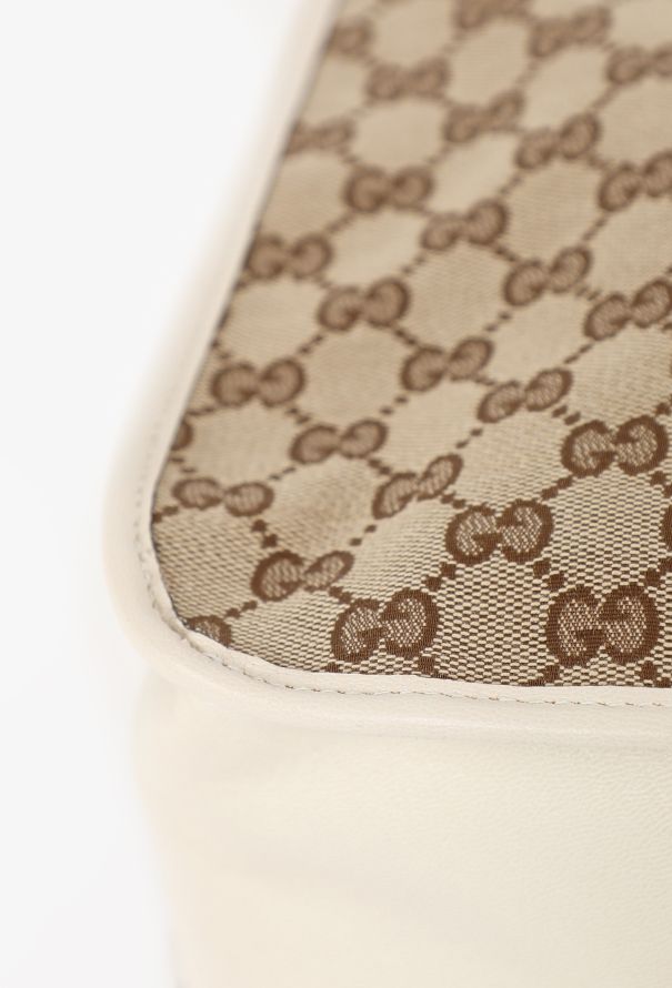 Gucci 2020 Monogram Toile Horsebit 1955 Tote - 9