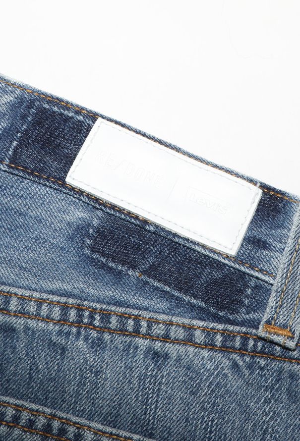 Levi's x Re/Done Distressed Slit Jeans - 8