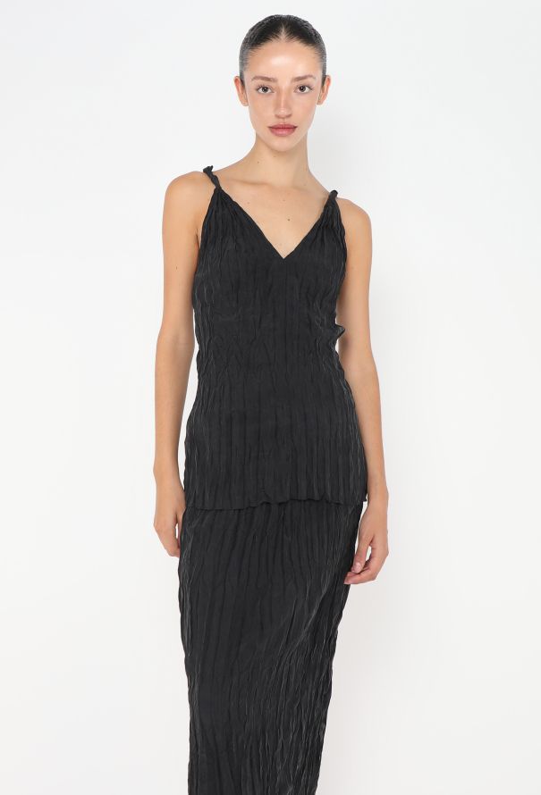 Toteme 2023 Crinkled Silk Ensemble - 3