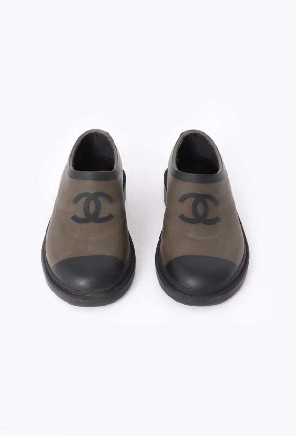 【2024春夏新色】 Authentic | Chanel - Shoes Rain 'CC' 2022 & ReSee | Vintage 靴