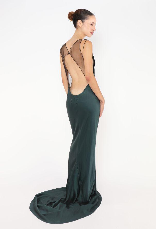 Maison Margiela 2024 Open-Back Charmeuse Gown - 2