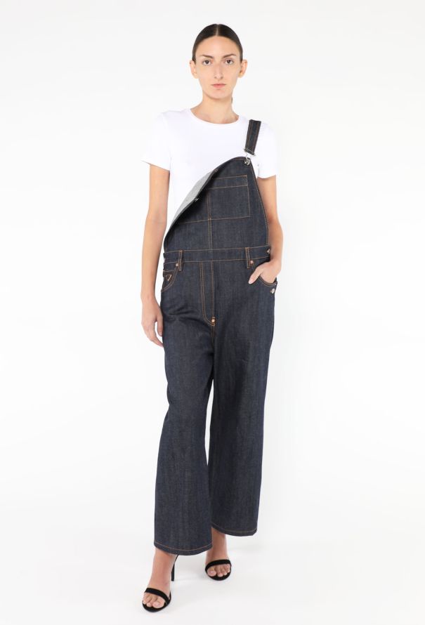 Prada 2024 Denim Emblem Overalls - 3