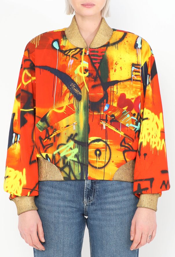 Chanel Pre-Fall 2019 Paris-New York Graffiti Bomber - 1