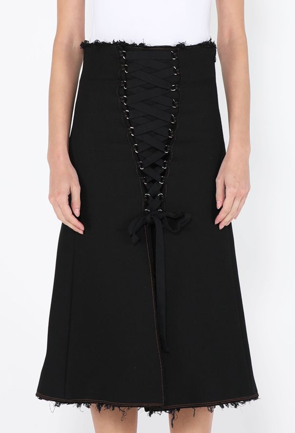 Proenza Schouler F/W 2016 Corseted Lace Up Skirt - 4