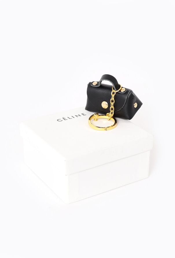 【Phoebe Philo 期】Celine セリーヌ　レザーチャーム Phoebe Philo 期】Celine セリーヌ レザーチャーム